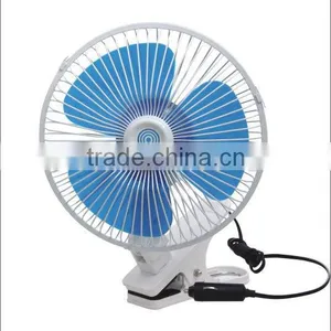 8 Inch Oscillating With Gimbal Car Fan thumbnail-1