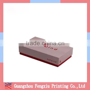 2016 Top and Bottom Design Custom Shoe Box Wholesale With Tissue Paper thumbnail-3