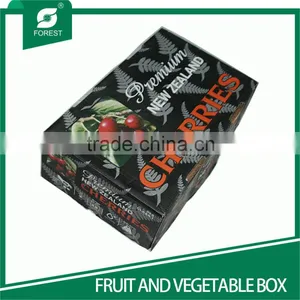 WAX-COATED CORRUGATED BOX FRESH FRUITS CARTON BOXES WITH LID thumbnail-1