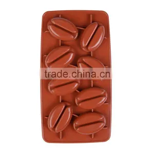 Silicone Cool Beans Ice Cube Tray Mold Maker Ice Cream Mold Maker Ice Mould Ice Mold Chocolate Fondant Decorating thumbnail-1