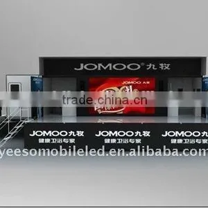 Mobile LED Container Truck for Outdoor Ad, Road Show, Promotion Activities thumbnail-1