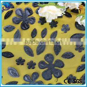 New Laser Embroidery Fashion Laser Embroidery Mesh Fabric for Girl's Dressing thumbnail-2