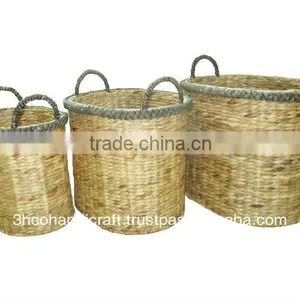 2015 New Product Water Hyacinth Basket for Home Decoration and Furniture thumbnail-1
