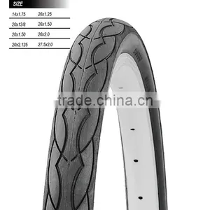 Bicycle Tire 26x1.50 26x1.25 26x1-1/2x2 26x1.75 1.70 1.95 26x2x1-3/4 thumbnail-1