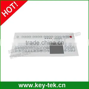 IP65 0.45 Short Stroke Anti-microbial Membrane Keyboards thumbnail-1