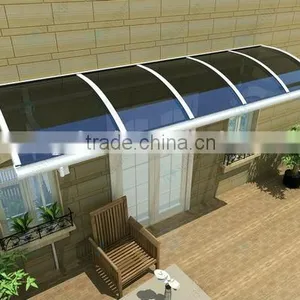 Sun Rain Canopy DIY Aluminum Frame Window Simple Awning thumbnail-3