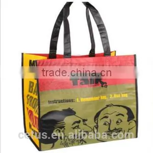 PP Lamination Bag Reusable Promotional Bag Non-Woven Shopping Bag With Full Printing thumbnail-4