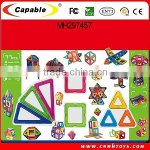 Educational DIY Magnetic Building Blocks/magnetic Building Sets/ 3D Magnetic Building Shapes Toy thumbnail-3