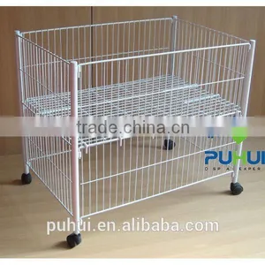 Mobile Wire Ajustable Sales Table thumbnail-1