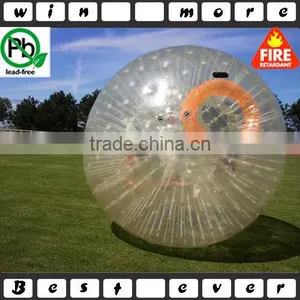 High Standard Inflatable Body Zorb Ball, Soccer Bumper Bubble Ball, Grass Ball thumbnail-1