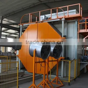 Two Arms Shuttle Rotomolding Machine for Manufacturing Plastic Products thumbnail-6