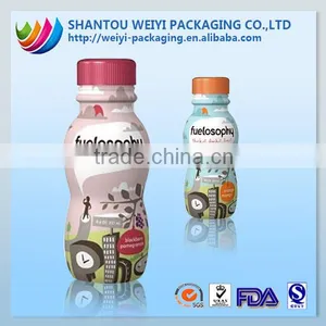 PVC Heat Shrink Bottle Label For Printing Shrink Wraping Drink Label Bottle Printing Water Shrink Sleeve thumbnail-2