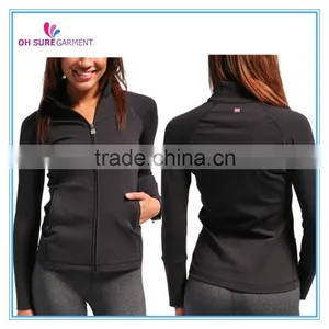 Running Jacket, Gym Jacket, Fitness Jacket, Supplex Yoga Jacket thumbnail-1
