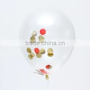 2016 Hot Sale 12-36inch Round Latex Transparent Balloons For Wedding Decoration Party Decoration With Tassels Most Popular thumbnail-3