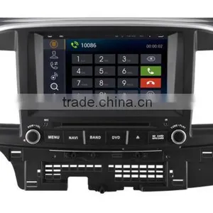Quad Core Android 4.4 Car GPS Navigation System For MITSUBISHI LANCER 2007-2012 thumbnail-3