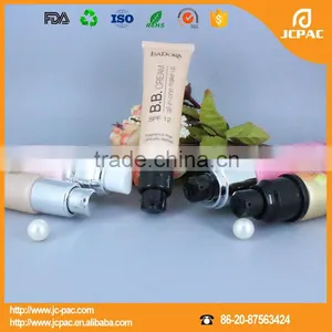 Airless PE Whitening BB Cream Tubes for Cosmetic Packaging With Pump Tube thumbnail-3
