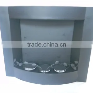 Decorative Ethanol Fireplace / Black Fireplace Mantels / Indoor Ethanol Fireplaces thumbnail-1