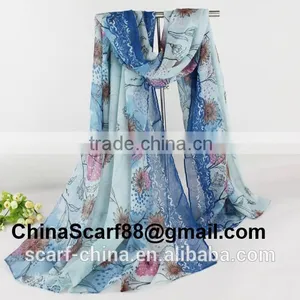 Floral Infinity Scarf thumbnail-1