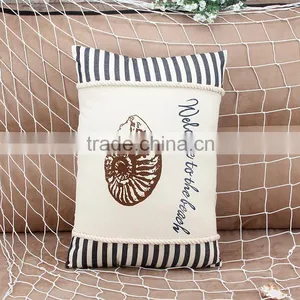 Fashion Square Pillow Block Marine Life Cushion Cover thumbnail-3