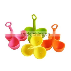 2013 New Design and Nonstick Silicone Egg Steamer thumbnail-1