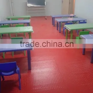 Popular Steel Plate Grain Pvc Flooring in Different Colours thumbnail-3