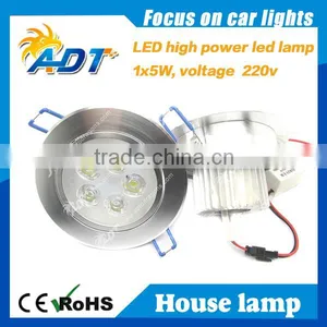 2015 Newest 5w High Power Led Ceiling Light Dome Lamp 90-240v thumbnail-1