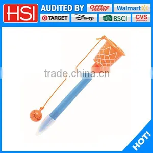 New Design Ballpoint Pen Basketball Ball Pen Shooting Pen for Students thumbnail-1
