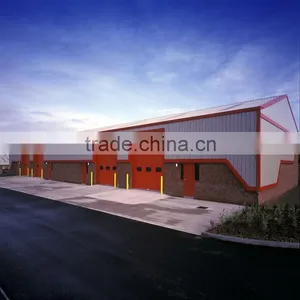 Lowest Price Fire-rated Windproof High Lift Sectional Industrial Overhead Door thumbnail-1