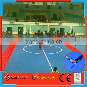 Suspended Plastic Flooring, Removable Indoor Flooring Cover for Sports thumbnail-1