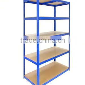362736 5 Metal Shelf Shelving Steel Garage Storage Rack Heavy Duty Shelves Organizer Metal Boltless Shelves thumbnail-2