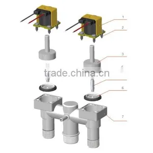 1/2 Inch Sanitary Ware Water Solenoid Valve Smart Toilet Magnetic Valve thumbnail-2