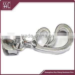Fancy Metallic Zipper for Bag, Handbag Zip Slider and Puller thumbnail-1