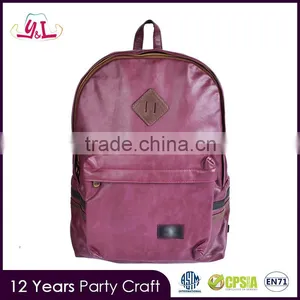 2016 Fashion New Leather Models Specification Bag School thumbnail-1