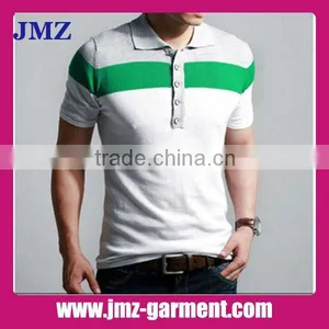 Color Combination Polo Shirt for Men thumbnail-1