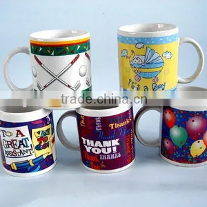 11OZ Decaled Ceramic Coffee Mug thumbnail-1