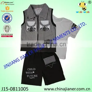 2015 New Summer Baby Cloth 3pcs Set Wholesale thumbnail-3