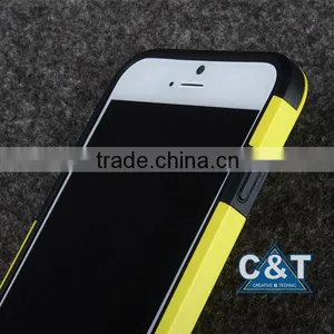 C&T 2 In 1 Dual Layer Hybrid TPU and Hard Case Cover For IPhone 6 Plus 5.5-inch thumbnail-3
