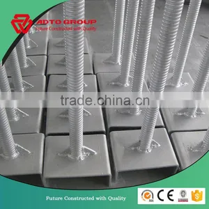 Factory Steel Construction Scaffolding Adjustable Base Jack, U Head Screw Jack Base thumbnail-6