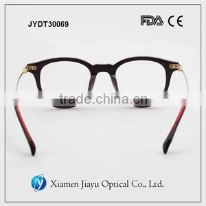 Thick Frame Glasses Handmade Acetate Oval Glasses thumbnail-5