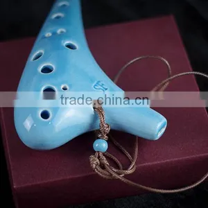 Chinese Ceramic Ocarina Flute thumbnail-3