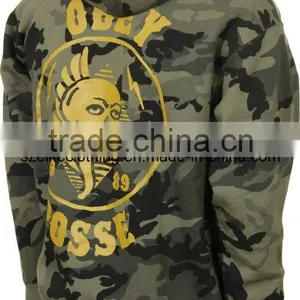 Custom Camouflage Design Printed Hoodies thumbnail-1