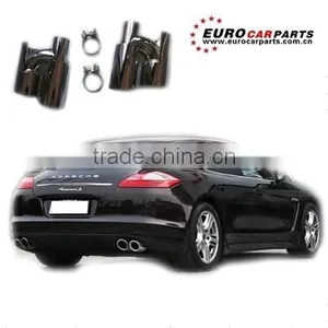 Muffler Tips Muffer Exhaust Tips for Panamera Turbo Posche Style 09~ thumbnail-1
