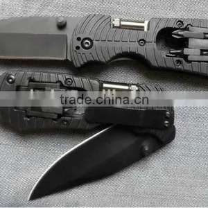 OEM Multifunctional LED Folding Pocket Knife With Screwdriver thumbnail-5