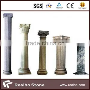 Decorative Roman Marble Column , Stone Pillars thumbnail-1