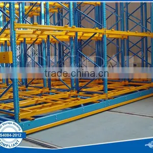 High Density Mobile Racking/painting Storage Rack for Heavy Duty Racks thumbnail-1