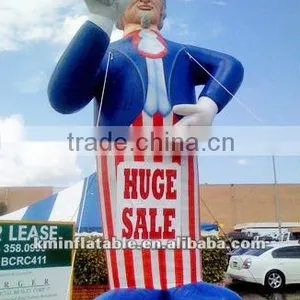 Uncle Sam Inflatable With Sale Banner thumbnail-1