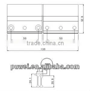 Aluminum Alloy Casement Door Hinge for Aluminum Alloy Window and Door 80319201 thumbnail-2