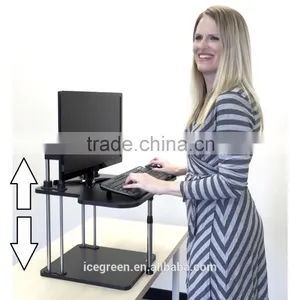 Steady Adjustable Standing Computer Desks thumbnail-4