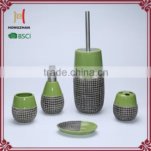 5pcs Hot Ceramic Bathroom Accessory Set thumbnail-1