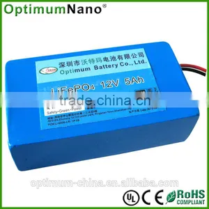 2015 HOT! 12V 5AH Long Cycle Life Li-ion Battery for LED Light thumbnail-4